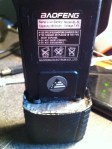 Modified BAOFENG BL-5L Extended Battery