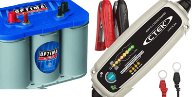 Ham Shack Battery Equipment