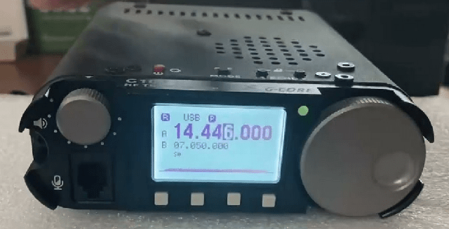 New XIEGU G106 QRP transceiver.