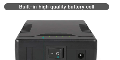 TalentCell 3000mAh battery pack with wall charger and power splitter cabl