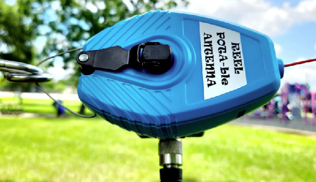 Reel POTA-ble End Fed Half Wave Antenna System