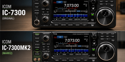 ICOm IC 7300 vs ICOM IC 7300 MK2