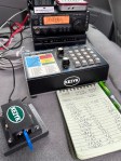 KE2YK Logging contacts during a Wildwood State Park activation US-2161