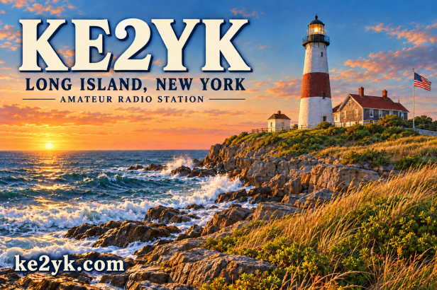 KE2YK's QSL CARD